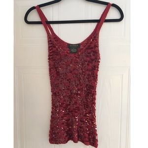 Vintage 2000’s Danier Bead and Sequin top